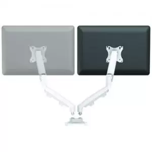 image of Fellowes Eppa Dual Monitor Arm Kit - White