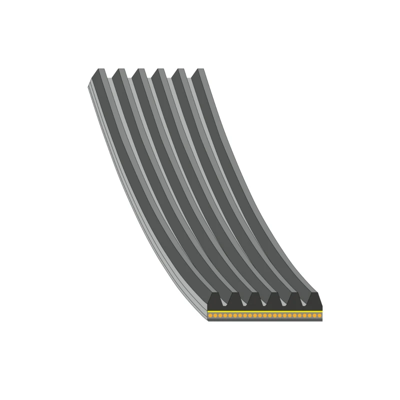 Image of FEBI BILSTEIN 183219 V-ribbed belt EPDM (ethylene propylene diene Monomer (M-class) rubber) V-Ribbed Belts (305)
