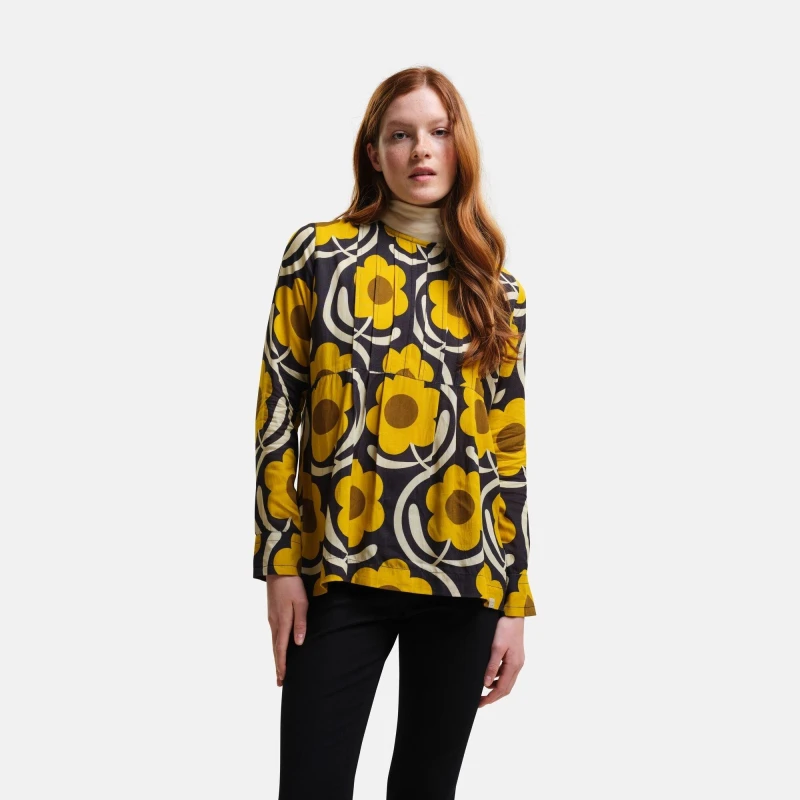 Image of Regatta Orla Kiely Top - Apple Blossom Yellow Apple Blossom Yellow 12