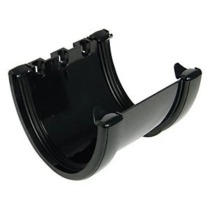 image of FloPlast RUH1B High Capacity Gutter Union Bracket - Black