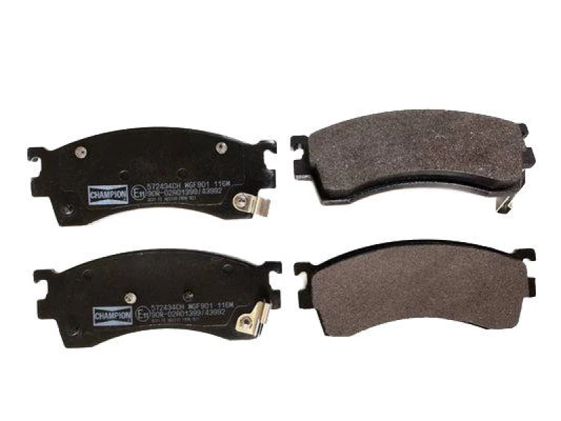 Image of CHAMPION 572434CH Brake pad set with acoustic wear warning Brake Pad Set,disc brake (402)