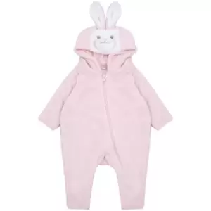 Image of Larkwood Babies Rabbit Design All In One (6-12 Months) (Pink)