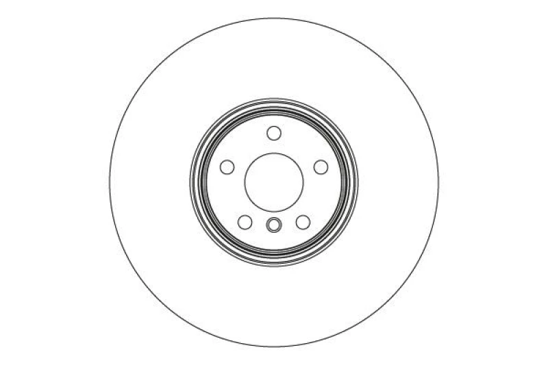 Image of Brake disc TRW DF6638S