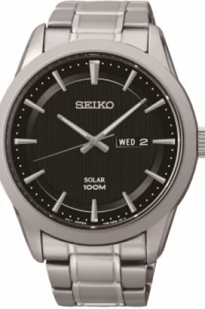 Image of Mens Seiko Dress Solar Powered Watch SNE363P1