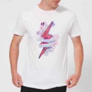 Image of Harry Potter Love Leaves Its Own Mark Mens T-Shirt - White - 3XL