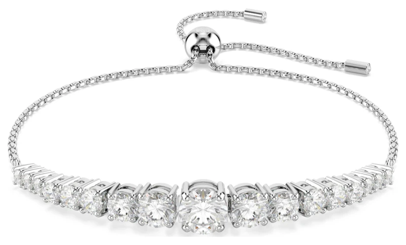Image of Swarovski 5690677 Matrix Bracelet, Gradient of Round Cuts, Jewellery