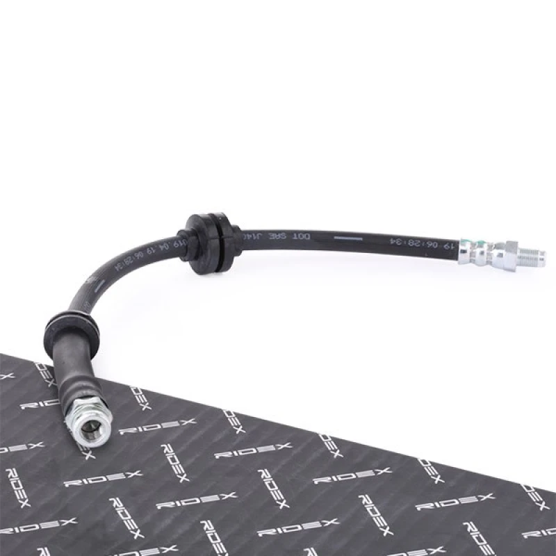 Image of RIDEX 83B0137 Brake Hose Front Axle Left Brake Hose (83)