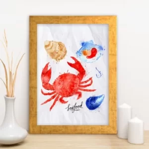 Image of AC265758479 Multicolor Decorative Framed MDF Painting