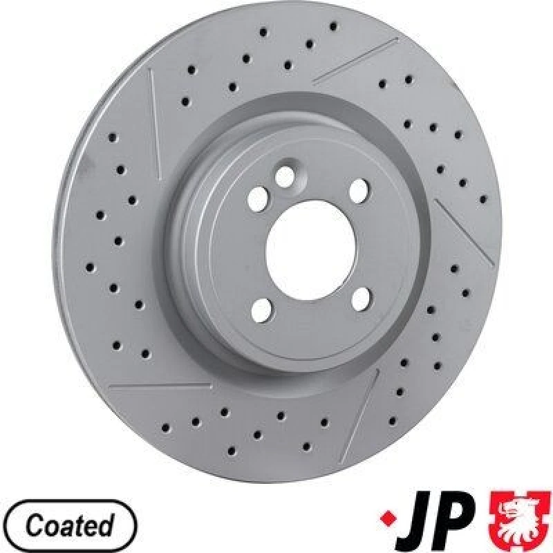 Image of JP GROUP Brake disc JP GROUP 6063101100