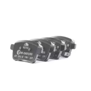 Image of ATE Brake pad set 13.0460-2793.2 Brake pads,Brake pad set, disc brake OPEL,FIAT,VAUXHALL,Corsa E Schragheck (X15),Adam (M13),TIPO Kombi (356_)