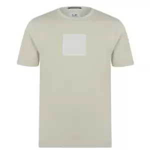Image of CP Company Metropolis Metropolis Logo T-Shirt - White
