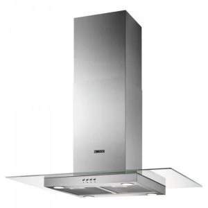 image of Zanussi ZHS92650XA 90cm Flat Island Cooker Hood