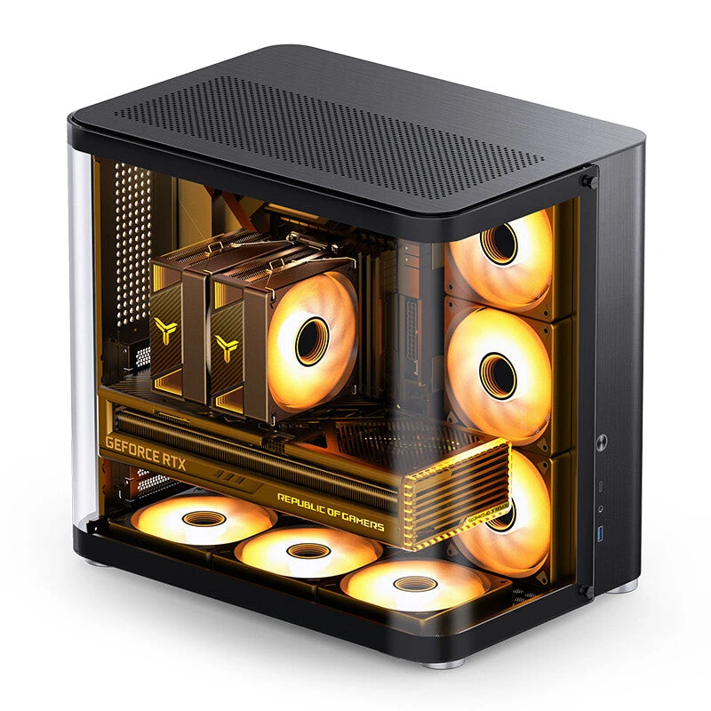 Image of Jonsbo Jonsbo TK-2 2.0 Midi Tower Black TK-2 BLACK