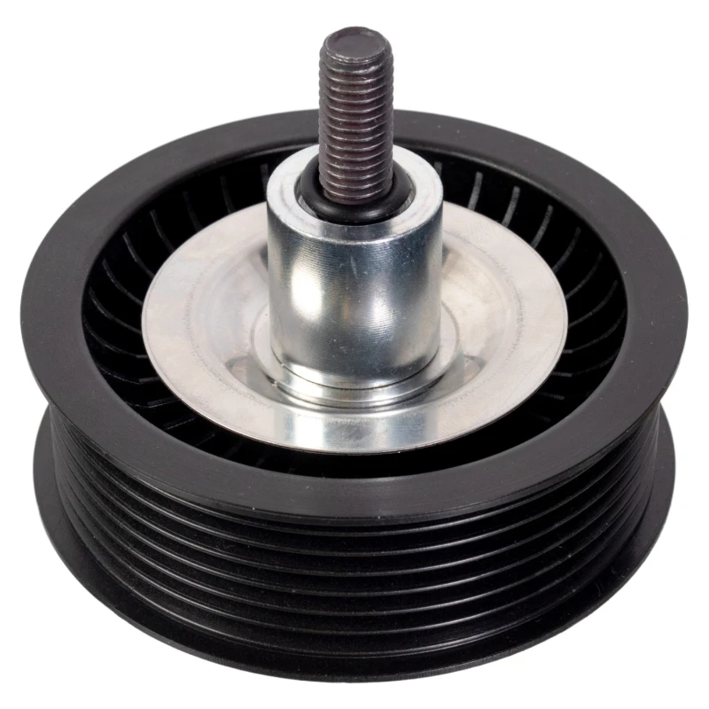Image of Deflection / guide pulley, V-ribbed belt FEBI BILSTEIN 178528