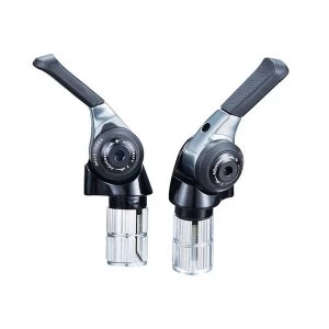 image of Microshift 11 Speed Bar End Alloy Shifters