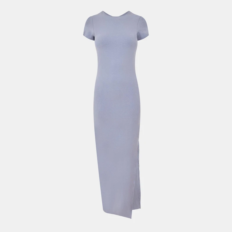 Image of Jack Wills Open Back Maxi Dress - Blue Blue 8
