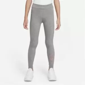 image of Nike Fav Leggings Junior Girls - Grey