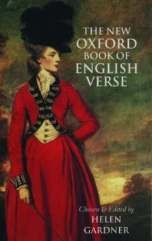Image of The New Oxford Book of English Verse 1250-1950 by Helen Gardner Hardback