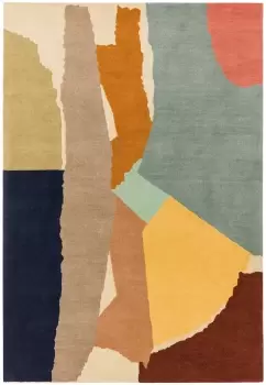 Image of Asiatic Carpets Reef Handtufted Rug Abstract Multi - 200 x 290cm