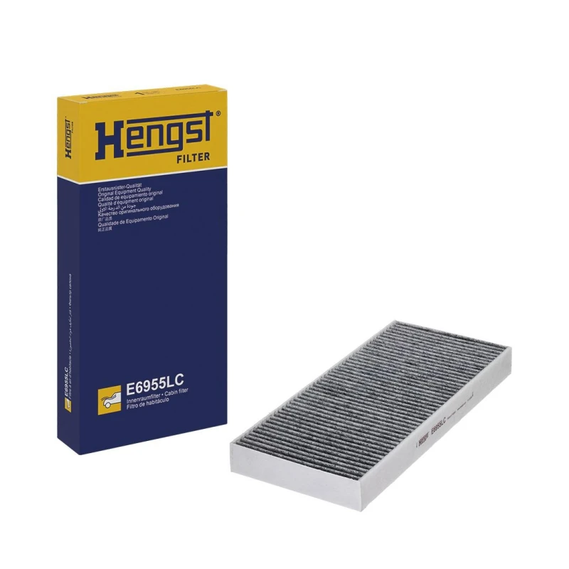 Image of HENGST FILTER E6955LC Pollen filter Activated Carbon Filter Filter,interior air (424)