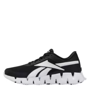 image of Reebok Zig Dynamica 2 Shoes - Black / Cloud White / Cloud Wh