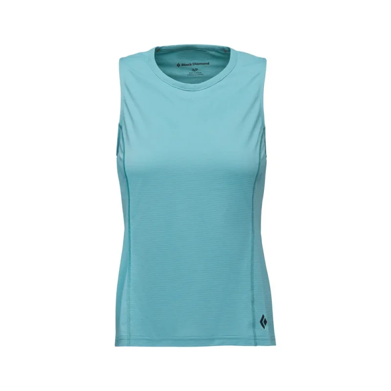 Image of Womens tank top Black Diamond Distance Tech Bleu Female L