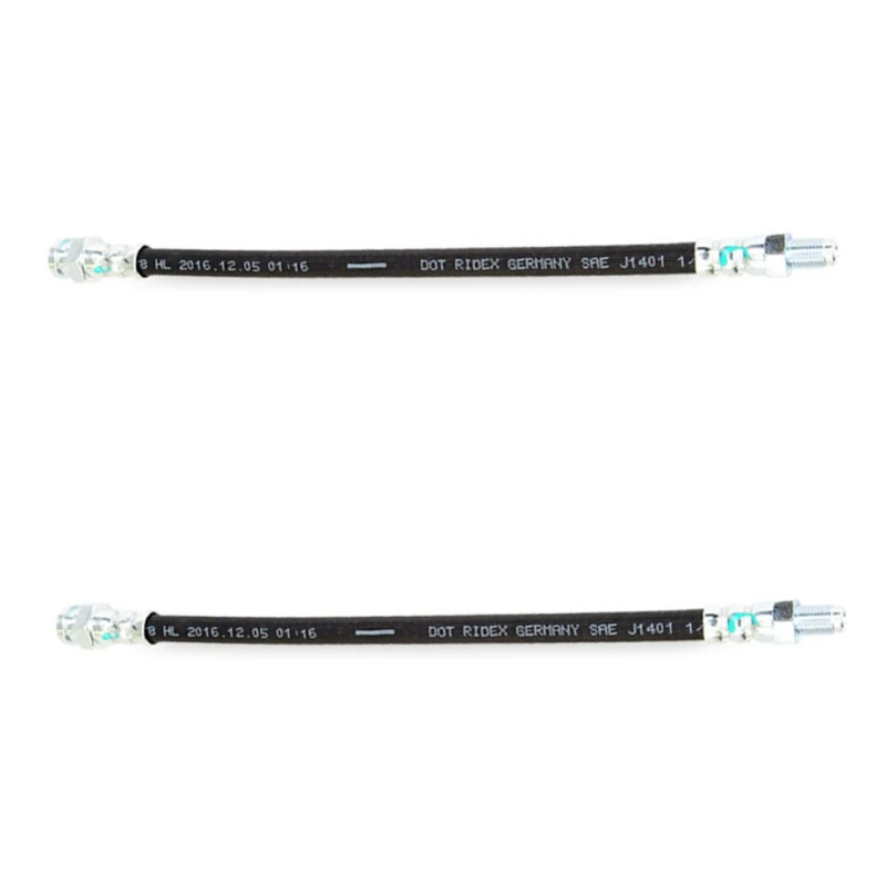 Image of RIDEX 83B0721 Brake Hose Rear Axle Brake Hose (83)