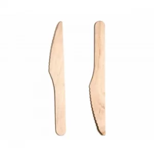 image of Birchwood Wooden Knife Pack of 100