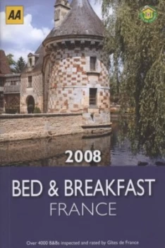 Image of Bed and Breakfast France 2008. Paperback