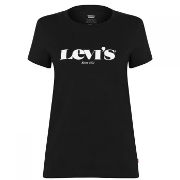 image of Levis New Logo T Shirt - Caviar