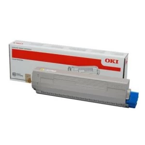 image of OKI 46471101 Yellow Laser Toner Ink Cartridge