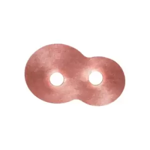 Image of Circle Lifestyle Metal Surface Mounted Ceiling Light - Sun Copper Finish, 2x GX53