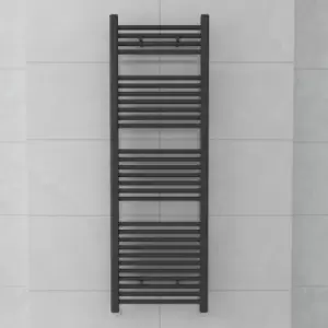 image of Bergen 1500 x 500mm Straight Grey Towel Radiator