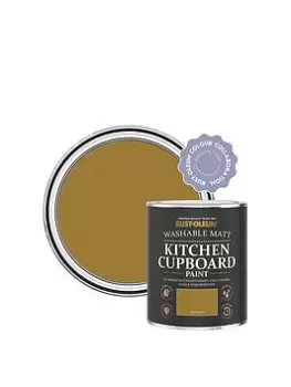 image of Rust-Oleum Kitchen Cupboard Paint In Wet Harvest - 750 Ml Tin