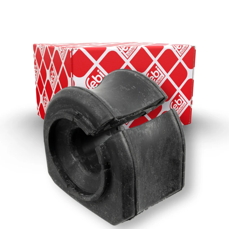 Image of FEBI BILSTEIN 172704 Stabilizer Bushes Rear Axle, Rubber Rubber Anti-roll Bar Bush Kit (1334)