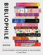 Image of bibliophile notes 20 different notecards and envelopes notecards for book l