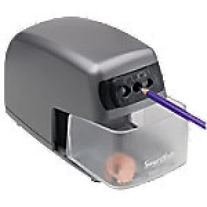 image of Swordfish Electric Pencil Sharpener Trio Plastic & Metal Silver