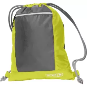 Image of Ogio Endurance Pulse Drawstring Pack Bag (Pack Of 2) (One Size) (Sulfer/ Black)