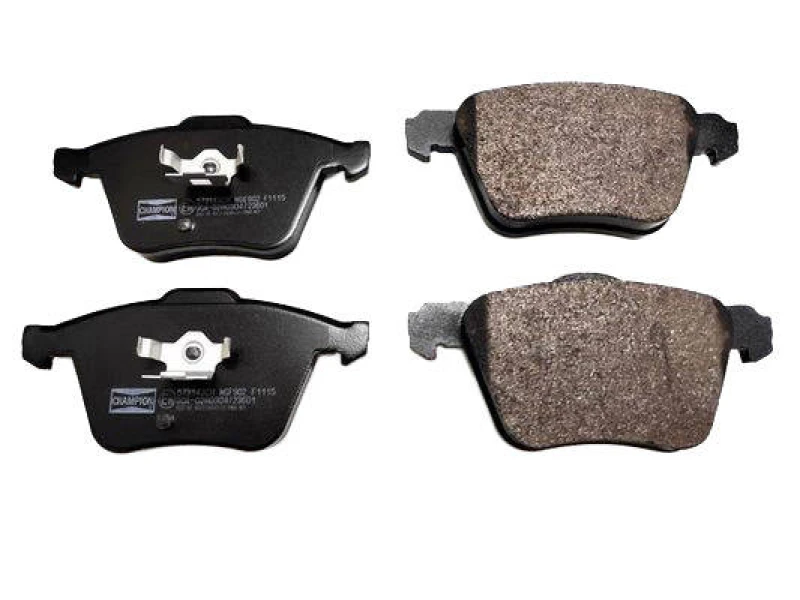 Image of CHAMPION 573143CH Brake pad set not prepared for wear warning indicator Brake Pad Set,disc brake (402)