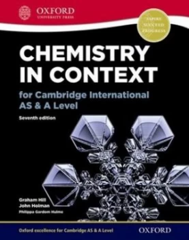 Image of Chemistry in Context for Cambridge International As and a Level by Graham Hill Book