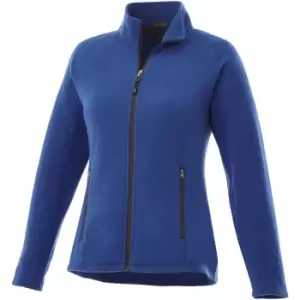 Image of Elevate Womens/Ladies Rixford Full Zip Polyfleece (XS) (Classic Royal Blue)