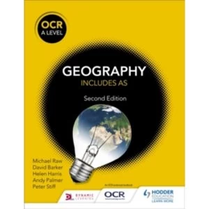 Image of OCR A Level Geography Second Edition by David Barker, Helen Harris, Peter Stiff, Andy Palmer, Michael Raw (Paperback, 2016)