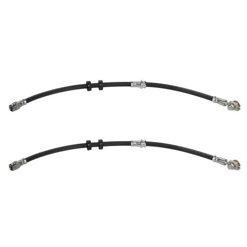 Image of RIDEX 83B0885 Brake Hose Front axle both sides, with banjo bolt Brake Hose (83)