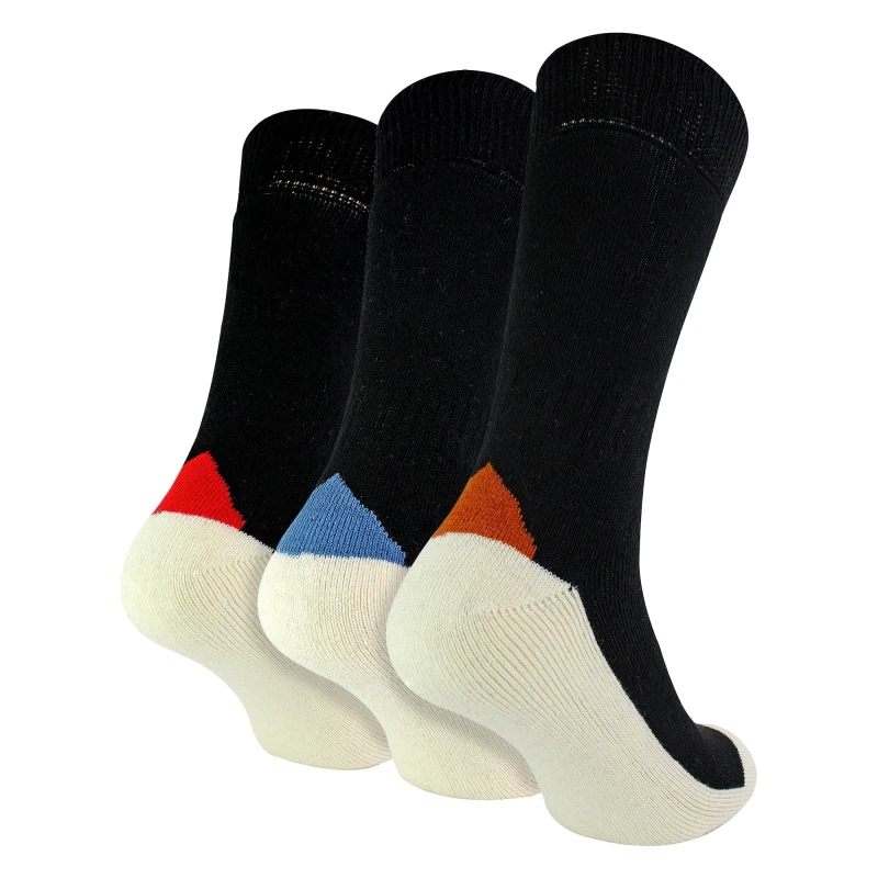 Image of Sock Snob Sock Snob Men Wool Insole Workwear Socks Size: 6-11 Multi 6-11 Male 5056632627776