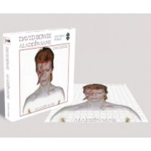 David Bowie Aladdin Sane (500 Piece Jigsaw Puzzle)