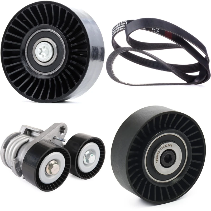 Image of RIDEX 542R0517 V-ribbed belt set V-Ribbed Belt Set (542)