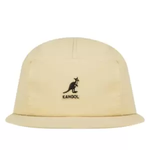 Image of Kangol Embroidered Flat Peak Cap - Brown