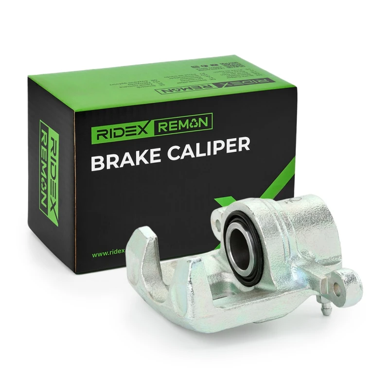 Image of RIDEX REMAN 78B0634R Brake caliper Rear Axle Grey Cast Iron Brake Caliper (78)