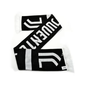 Juventus Home Scarf Black White