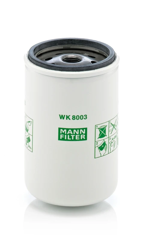 Image of MANN-FILTER WK 8003 x Fuel Filter with gasket/seal Fuel filter (9)